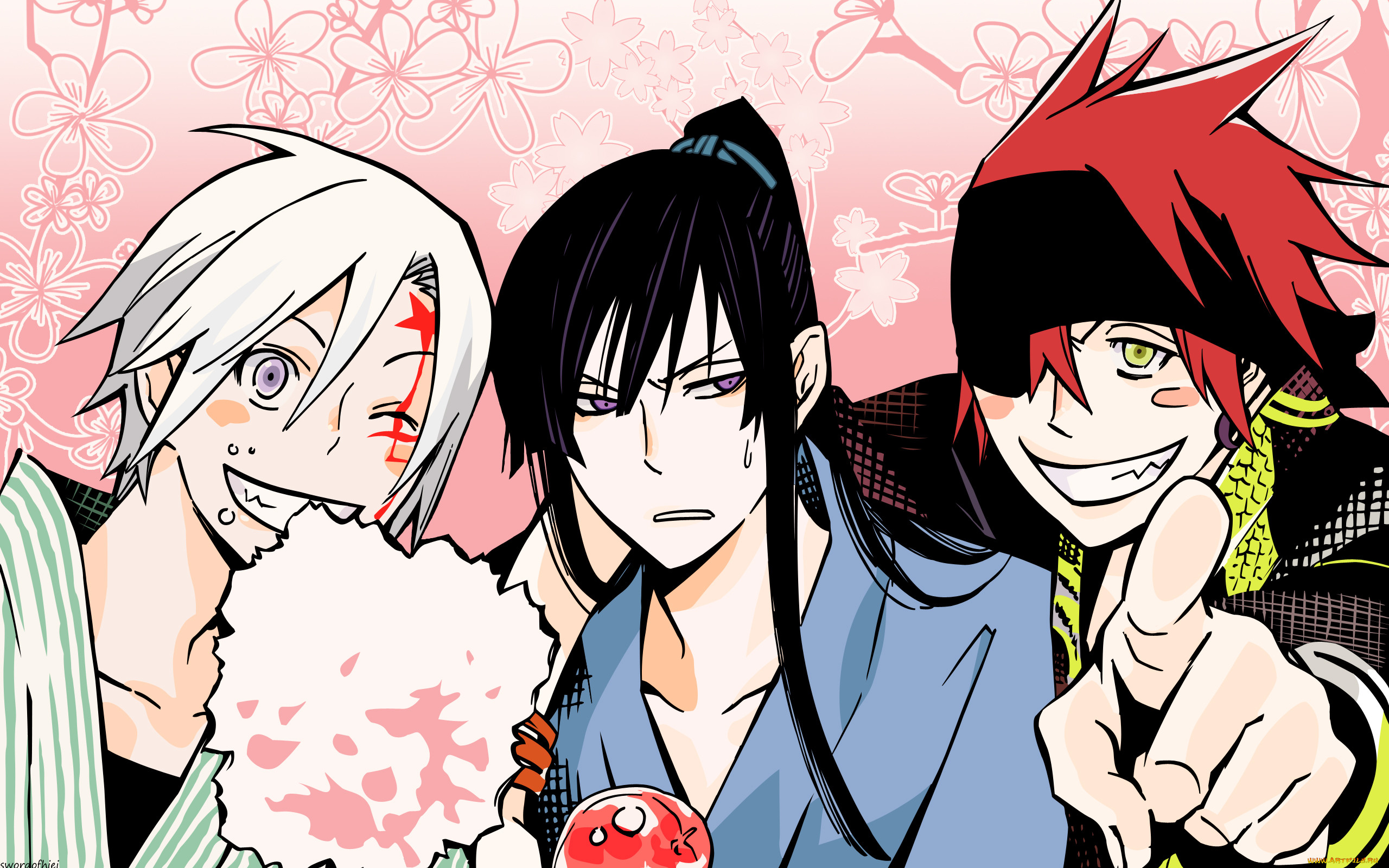 , gray, man, lavi, allen, kanda